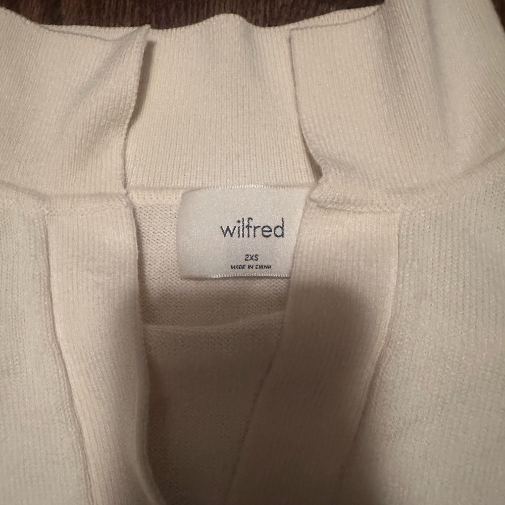 Wilfred Ivory Knit Top